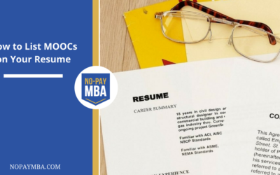 How to List MOOCs on Your Resume